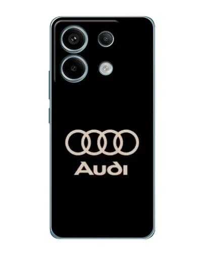 Чехол для Xiaomi Redmi Note 13 Pro с картинкой «Audi — золотой логотип» Чехол для Xiaomi Redmi Note 13 Pro с картинкой «Audi — золотой логотип»