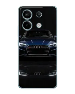 Чехол для Xiaomi Redmi Note 13 Pro с картинкой «Audi — ночное отражение»