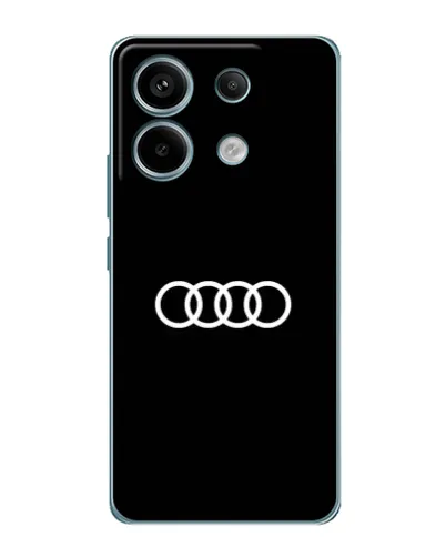 Чехол для Xiaomi Redmi Note 13 Pro с картинкой «Audi White Logo» Чехол для Xiaomi Redmi Note 13 Pro с картинкой «Audi White Logo»