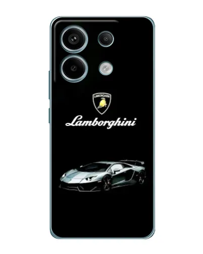 Чохол для Xiaomi Redmi Note 13 Pro з картинкою «Логотип Lamborghini класика»