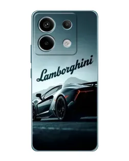 Чохол для Xiaomi Redmi Note 13 Pro з картинкою «Класичний Lamborghini надпис» Чохол для Xiaomi Redmi Note 13 Pro з картинкою «Класичний Lamborghini надпис»