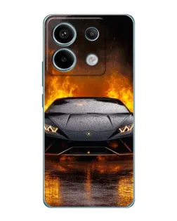 Чохол для Xiaomi Redmi Note 13 Pro з картинкою «Lamborghini у вогні» Чохол для Xiaomi Redmi Note 13 Pro з картинкою «Lamborghini у вогні»