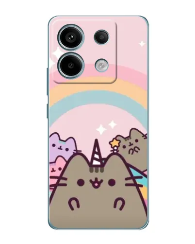Чехол для Xiaomi Redmi Note 13 Pro с картинкой «Единорог Pusheen»