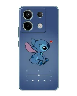 Чехол для Xiaomi Redmi Note 13 Pro с картинкой «Музыкальный Stitch»