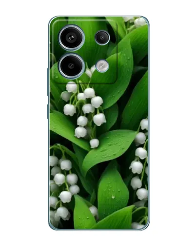 Чехол для Xiaomi Redmi Note 13 Pro с картинкой «Ландыши в зелени»