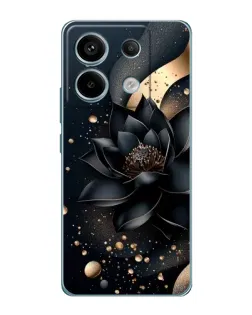 Чехол для Xiaomi Redmi Note 13 Pro с картинкой «Черный лотос»