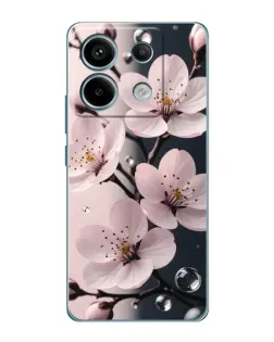 Чехол для Xiaomi Redmi Note 13 Pro с картинкой «Нежная сакура и капли» Чехол для Xiaomi Redmi Note 13 Pro с картинкой «Нежная сакура и капли»