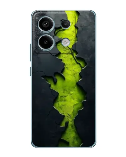 Чехол для Xiaomi Redmi Note 13 Pro с картинкой «Салатовый разлом скалы» Чехол для Xiaomi Redmi Note 13 Pro с картинкой «Салатовый разлом скалы»