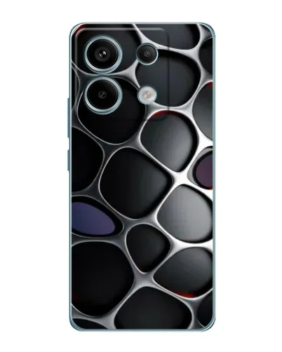 Чехол для Xiaomi Redmi Note 13 Pro с картинкой «Объемная темная решетка» Чехол для Xiaomi Redmi Note 13 Pro с картинкой «Объемная темная решетка»