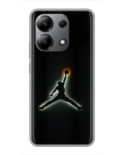 Чохол для Xiaomi Redmi Note 13 (4G) з картинкою «Jordan Gradient Logo»