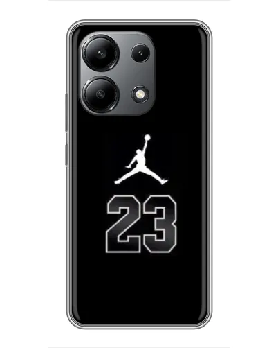 Чохол для Xiaomi Redmi Note 13 (4G) з картинкою «Jordan Flight 23»
