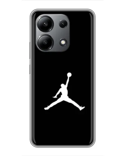 Чохол для Xiaomi Redmi Note 13 (4G) з картинкою «Jordan Silhouette»