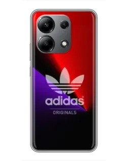 Чохол для Xiaomi Redmi Note 13 (4G) з картинкою «Adidas Red Neon»