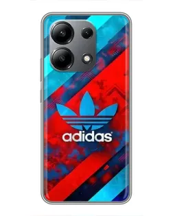 Чохол для Xiaomi Redmi Note 13 (4G) з картинкою «Абстракція Adidas»