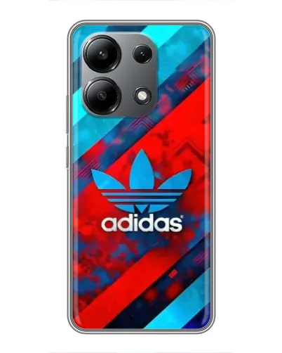 Чехол для Xiaomi Redmi Note 13 (4G) с картинкой «Абстракция Adidas»