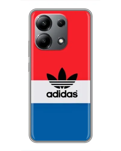 Чехол для Xiaomi Redmi Note 13 (4G) с картинкой «Ретро блоки Adidas»