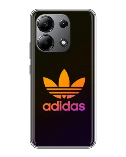 Чехол для Xiaomi Redmi Note 13 (4G) с картинкой «Градиент Adidas»