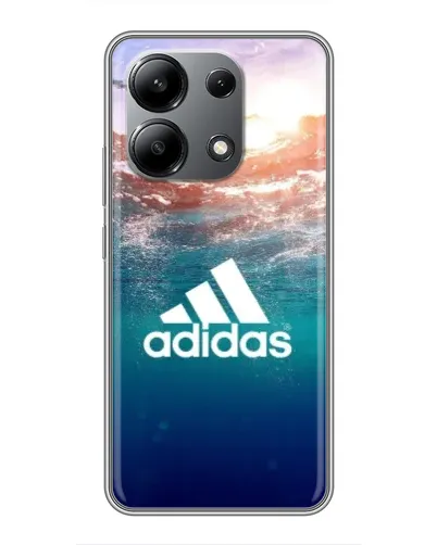 Чехол для Xiaomi Redmi Note 13 (4G) с картинкой «Океанская глубина адидас»