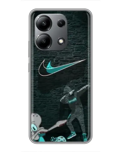 Чохол для Xiaomi Redmi Note 13 (4G) з картинкою «Спортивний арт Nike»
