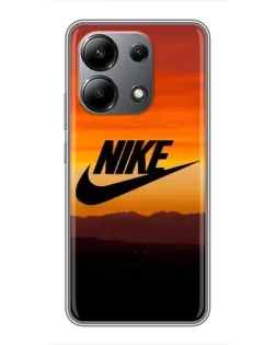 Чохол для Xiaomi Redmi Note 13 (4G) з картинкою «Nike — вечірній горизонт»
