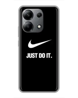 Чохол для Xiaomi Redmi Note 13 (4G) з картинкою «Класичний принт Nike»