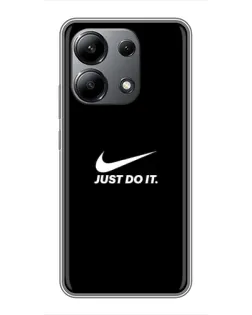 Чохол для Xiaomi Redmi Note 13 (4G) з картинкою «Мінімалізм від Nike»