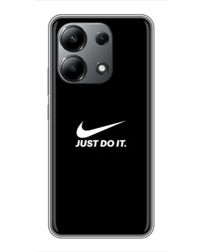 Чохол для Xiaomi Redmi Note 13 (4G) з картинкою «Мінімалізм від Nike»