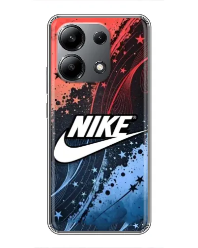 Чохол для Xiaomi Redmi Note 13 (4G) з картинкою «Градієнтний принт Найк»