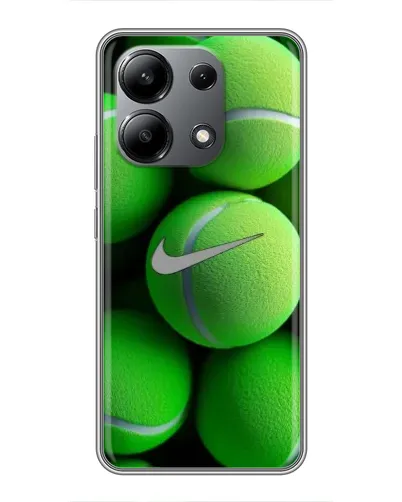 Чохол для Xiaomi Redmi Note 13 (4G) з картинкою «Тенісні м'ячі Найк»