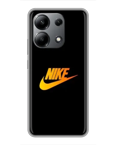 Чохол для Xiaomi Redmi Note 13 (4G) з картинкою «Золотий логотип Nike»