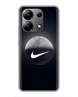 Чохол для Xiaomi Redmi Note 13 (4G) з картинкою «Nike у стилі графіті»