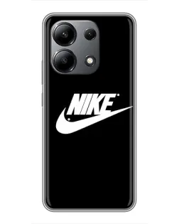 Чохол для Xiaomi Redmi Note 13 (4G) з картинкою «Мазки фарби Nike»