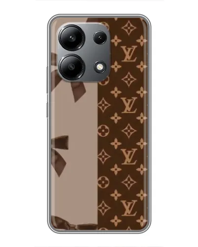 Чехол для Xiaomi Redmi Note 13 (4G) с картинкой «Louis Vuitton — банты»