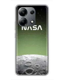 Чохол для Xiaomi Redmi Note 13 (4G) з картинкою «NASA — місячний градієнт» Чохол для Xiaomi Redmi Note 13 (4G) з картинкою «NASA — місячний градієнт»