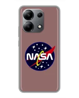 Чохол для Xiaomi Redmi Note 13 (4G) з картинкою «NASA — ретро космос» Чохол для Xiaomi Redmi Note 13 (4G) з картинкою «NASA — ретро космос»