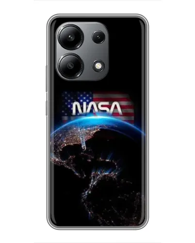 Чохол для Xiaomi Redmi Note 13 (4G) з картинкою «Земля з космосу NASA»