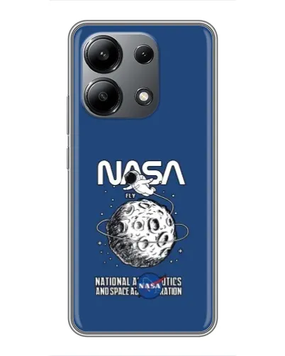 Чохол для Xiaomi Redmi Note 13 (4G) з картинкою «NASA — місячна місія»