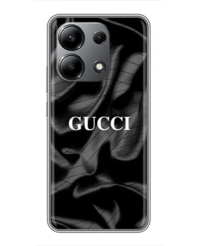 Чохол для Xiaomi Redmi Note 13 (4G) з картинкою «Gucci — шовкові хвилі»