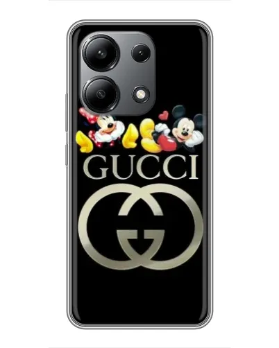 Чохол для Xiaomi Redmi Note 13 (4G) з картинкою «Gucci — герої Disney»