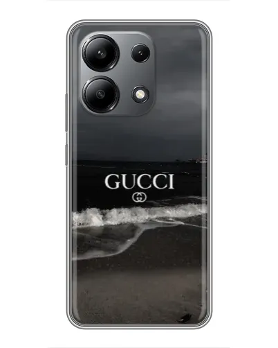 Чохол для Xiaomi Redmi Note 13 (4G) з картинкою «Gucci — морський прибій»