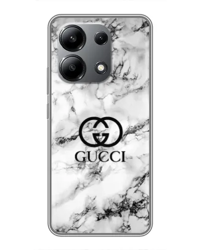 Чохол для Xiaomi Redmi Note 13 (4G) з картинкою «Gucci — мармуровий шик»