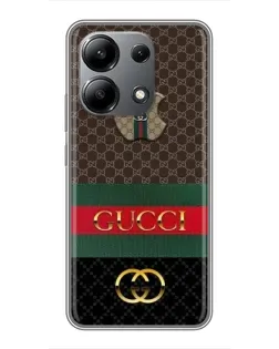 Чохол для Xiaomi Redmi Note 13 (4G) з картинкою «Gucci — брендований десерт»