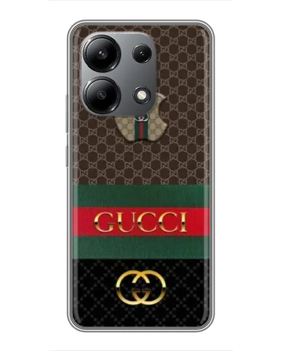Чохол для Xiaomi Redmi Note 13 (4G) з картинкою «Gucci — брендований десерт»