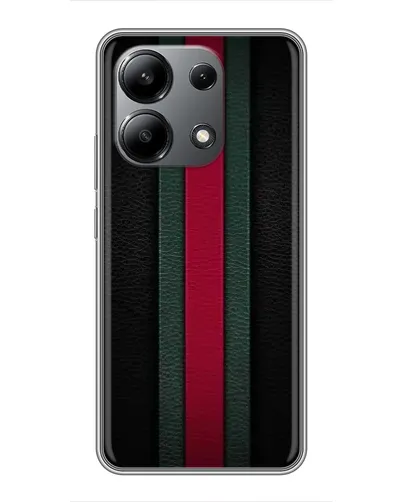 Чохол для Xiaomi Redmi Note 13 (4G) з картинкою «Gucci — неонова лінія»