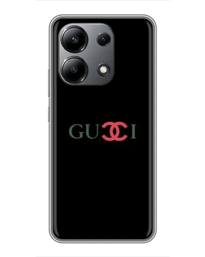 Чохол для Xiaomi Redmi Note 13 (4G) з картинкою «Gucci — червоний градієнт»