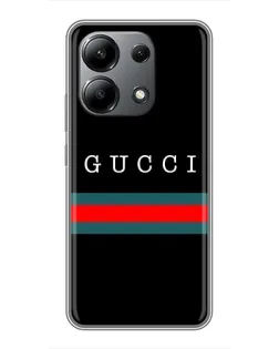 Чохол для Xiaomi Redmi Note 13 (4G) з картинкою «Gucci — червоний пояс»