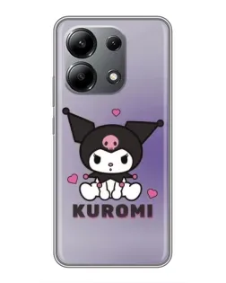 Чохол для Xiaomi Redmi Note 13 (4G) з картинкою «Kuromi — фіолетовий арт» Чохол для Xiaomi Redmi Note 13 (4G) з картинкою «Kuromi — фіолетовий арт»