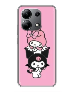 Чохол для Xiaomi Redmi Note 13 (4G) з картинкою «My Melody та Kuromi» Чохол для Xiaomi Redmi Note 13 (4G) з картинкою «My Melody та Kuromi»