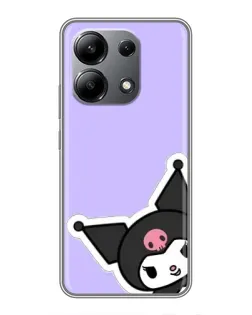 Чохол для Xiaomi Redmi Note 13 (4G) з картинкою «Кумедна Kuromi» Чохол для Xiaomi Redmi Note 13 (4G) з картинкою «Кумедна Kuromi»