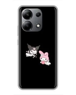 Чохол для Xiaomi Redmi Note 13 (4G) з картинкою «My Melody та Kuromi» Чохол для Xiaomi Redmi Note 13 (4G) з картинкою «My Melody та Kuromi»